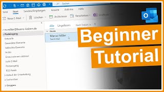 Outlook Tutorial für Einsteiger deutsch [upl. by Olaznog]