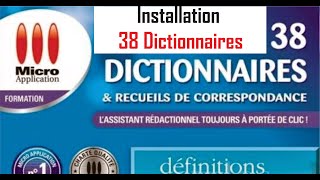 Installation 38 Dictionnaires [upl. by Enid101]