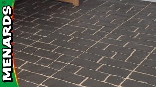 How to Install Paver Locking Sand  Menards [upl. by Fenton]