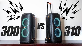 JBL Partybox 300 vs 310  Is Newer Better [upl. by Corie]