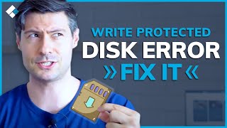 How to Fix quotThe Disk is Write Protectedquot Error  Remove Write Protection [upl. by Edla26]