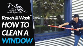 Ionic Tutorials  How to clean windows with a Waterfed Pole [upl. by Urbana]