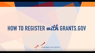 Intro to Grantsgov  How to Register with Grantsgov Updated [upl. by Wolgast]