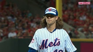 2015 ASG deGrom strikes out side on 10 pitches [upl. by Dail]