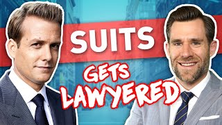 Real Lawyer Reacts to Suits full episode [upl. by Lebatsirc]