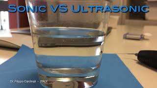 Sonic vs Ultrasonic EndoUltra® [upl. by Aliel]