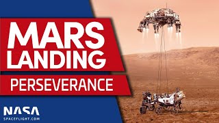 NASAs Perseverance rover successfully lands on Mars [upl. by Binetta]