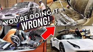 13 TOP Detailing MISTAKES You Need to Know Now [upl. by Liatrice]