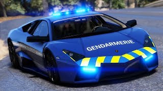 GTALSPDFR LAMBORGHINI REVENTON  GENDARMERIE NATIONALE 108 [upl. by Arimlede]