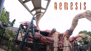 Nemesis HD 2018 Front Seat POV  Alton Towers Resort [upl. by Sollows]