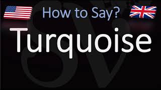 How to Pronounce Turquoise CORRECTLY [upl. by Dulce]