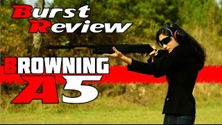 Browning A5 Stalker Review  Burst Review [upl. by Mehcanem]