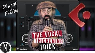 The VOCAL Thickening TRICK using CLONER in CUBASE 10 [upl. by Kai]