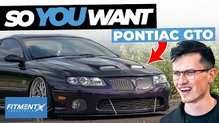 So You Want A Pontiac GTO [upl. by Ezitram790]