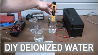 DIY Deionized Water  ElementalMaker [upl. by Jacki80]