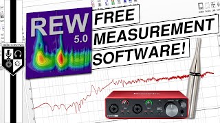 FREE Acoustical Measurement Software Room EQ Wizard REW [upl. by Madda]