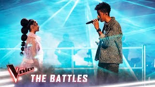 The Battles Zeek v Lara Lovely  The Voice Australia 2019 [upl. by Lletnahc]