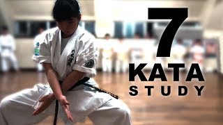 7 Kata Study  Gojuryu  Meitetsu Yagi [upl. by Gosser]