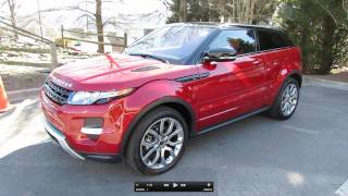 2012 Range Rover Evoque Coupe Pure Plus Dynamic Start Up Exhaust and In Depth Tour [upl. by Nirehs]