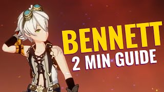 How to Build Bennett  Genshin Impact [upl. by Yerdna]