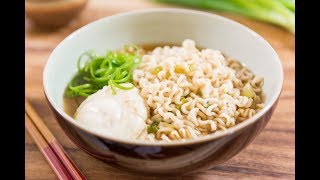 Quick Ramen Noodle Soup 15minute recipe [upl. by Llevra74]