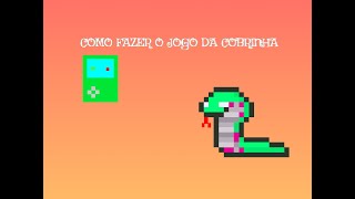 Como fazer o jogo da cobrinha no Scratch [upl. by Nalrah]