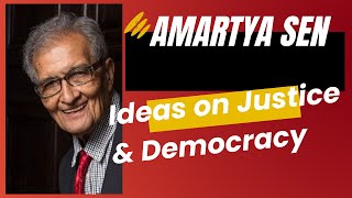 Amartya Sen Ideas on Justice amp Democracy amartyasen economics [upl. by Duggan]