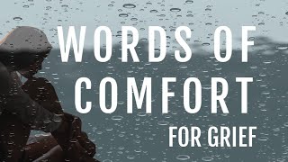 “Words Of Comfort For Grief” Jonathan McKnight [upl. by Junno]