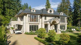 Architectural Elegance Throughout EuropeanInspired Luxury Estate  Mansion Tour [upl. by Dragoon572]