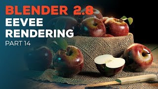 Blender 28 Beginner Tutorial  Part 14 EEVEE Rendering [upl. by Pesvoh]