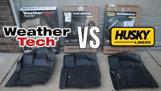 WeatherTech vs Husky  Floor Mats Reviews Part 1 [upl. by Raycher978]