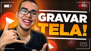 O Melhor Programa para Gravar a Tela do PC 100 GRÁTIS Tutorial Completo [upl. by Ahkihs]