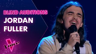 The Blind Auditions Jordan Fuller sings Falling by Harry Styles [upl. by Aralc]