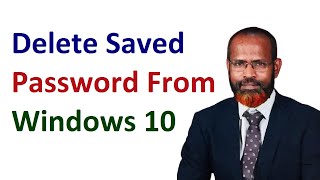 how to delete saved password from windows 10 credential manager [upl. by Penn]