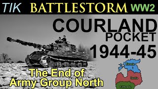 The Courland Pocket 194445 FULL BATTLESTORM History Documentary [upl. by Irihs591]