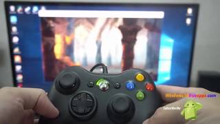 How To Connect An Xbox 360 Wired Controller To Windows 10 PC [upl. by Coltun456]