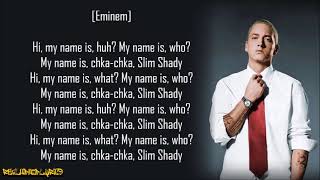 Eminem  My Name Is Lyrics [upl. by Eninej]