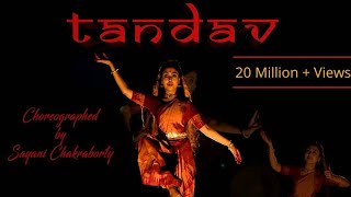 TANDAV  Choreography by Sayani Chakraborty Times music spiritual  Shankar Mahadevan [upl. by Aluino]