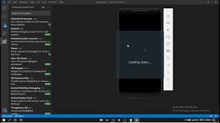 Easiest way to open Android Emulator in Visual Studio Code [upl. by Andrej]