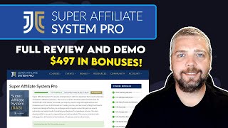 Super Affiliate System Review and WalkThrough [upl. by Yort]