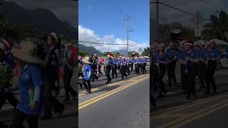 Kailua High School Band Waimanalo Christmas Parade 2024 [upl. by Swiercz]