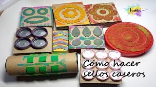 Cómo hacer sellos caseros [upl. by Pack411]