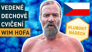 Vedené Dechové Cvičení Wim Hofa [upl. by Chaunce]