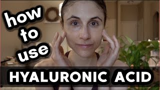 How to use a hyaluronic acid serum Dr Dray [upl. by Mussman929]