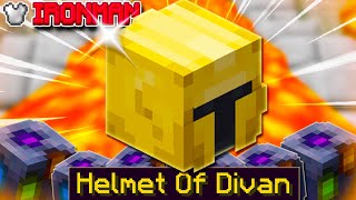 Getting our FIRST piece of Divan Armor Hypixel Skyblock Ironman Ep142 [upl. by Oeram714]