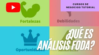 ¿ QUÉ es el ANÁLISIS FODA ▶ TEORÍA y EJEMPLOS PRÁCTICOS ✅ [upl. by Battiste]