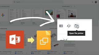 How to Open a Microsoft PowerPoint PPTX File in Google Slides [upl. by Eisenstark]