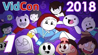 ANIMATION INVASION VidCon 2018 Recap PART 1 [upl. by Daukas377]