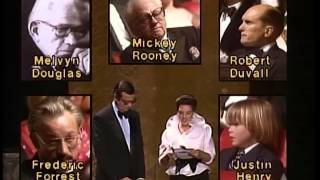 Melvyn Douglas winning Best Supporting Actor for quotBeing Therequot [upl. by Nedrah]