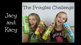 The Pringles Challenge  Jacy and Kacy [upl. by Leile]